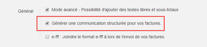 Smoall - Paramètres-Activation-communication-structurée