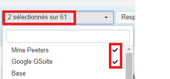 Smoall - Smoall-Critères de recherches dans factures vente-clients sélectionnés