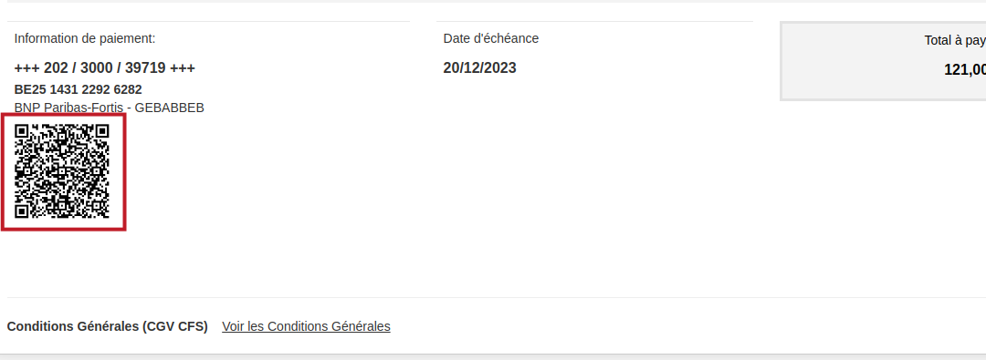 Comment utiliser un QR de paiement sur les factures de vente ?